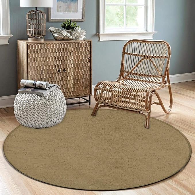Large Round Area Rug Home Decor Modern Bathroom Rug Kitchen Office Circle Rug - Image 3