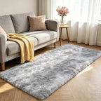 Shag Runner Rug for Bedroom Living Room 2x6 Upgrade Non-Slip Fluffy Soft - Image 2