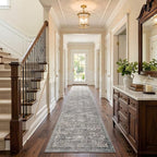 Rugxara 2x10 Runner Rug, Washable Kitchen Rugs, Non Slip Low Pile Area Rug - Image 2