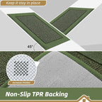 BEQHAUSE Indoor Door Mat 32" x 48", Dirt Trapper Door Mats Non-Slip Entryway - Image 4
