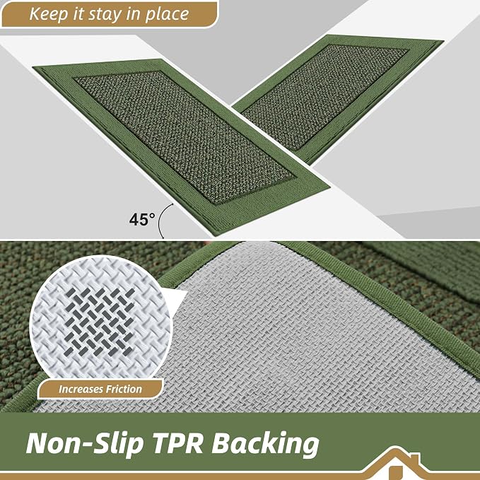 BEQHAUSE Indoor Door Mat 20" x 32", Dirt Trapper Door Mats Non-Slip Entryway - Image 4