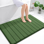 OLANLY Memory Foam Bath Mat 44x32, Super Soft Absorbent Bathroom Rugs, Quick Dry by OLANLY