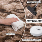 Area Rugs for Living Room 6x9, Ultra Soft Fluffy Rug for Bedroom, Modern Shaggy - Image 4
