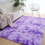 AROGAN Soft Rainbow Area Rugs for Girls Room 3x5 Feet, Fluffy Girls Bedroom Rugs - Image 5