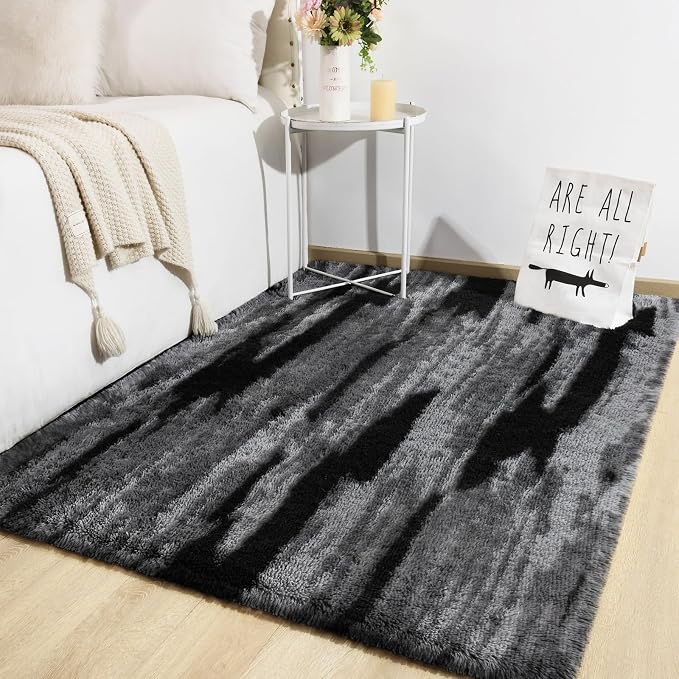 TWINNIS Super Soft Shaggy Rugs Fluffy Carpets, 5x8 Feet, Indoor Modern Plush - Image 7