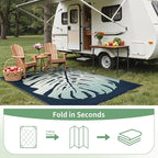 GENIMO Outdoor Rug 6' x 9' Waterproof - Image 7