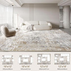 UERMEI 10x14 Area Rug Living Room Rugs - Image 5