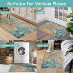 Lahome 2x3 Rugs for Entryway Indoor Entrance, Small Kitchen Rug Non Slip - Image 7