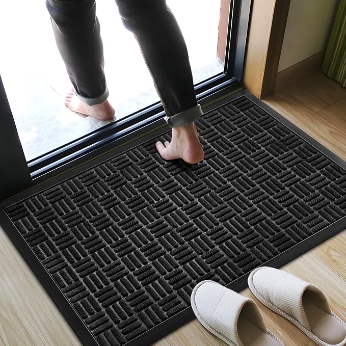 Mibao Front Door Mat, Heavy Duty Durable Welcome Mat - Image 4
