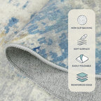 Lahome 2x4 Washable Hallway Runner Rug, Non Slip Runner Rug, Easy Clean Soft - Image 4