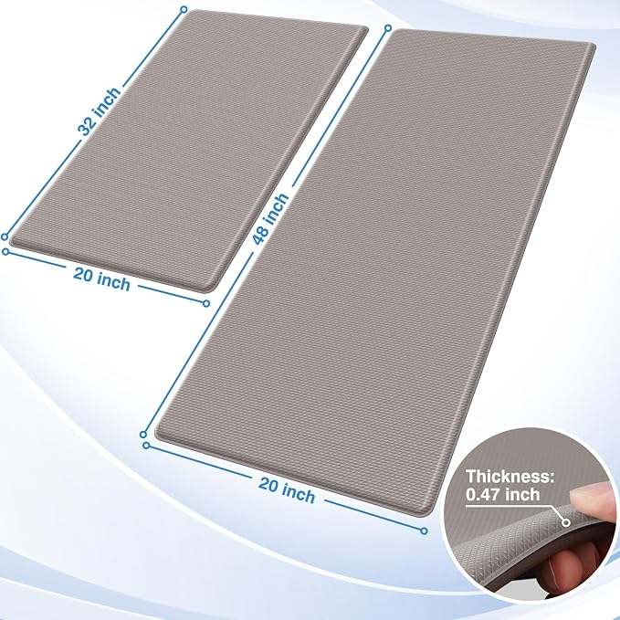 StepRite Kitchen Mats, Cushioned Anti Fatigue Kitchen Mats - Image 2