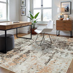 6x9 Area Rugs for Living Room Rug Washable: Abstract Rug for Dining Room - Image 3