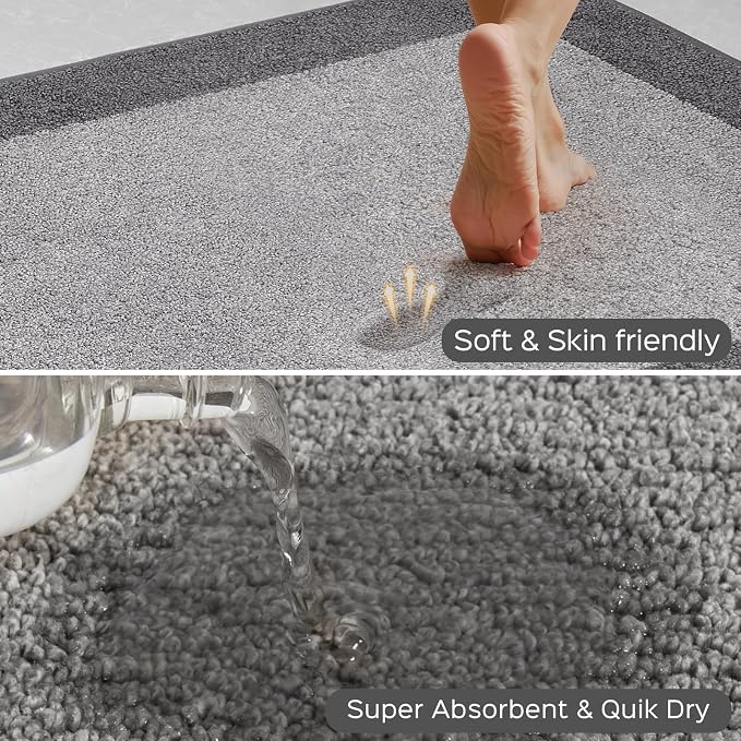 Machine Washable Kitchen Rug 24" x 84", Non Slip Kitchen Mat - Image 2