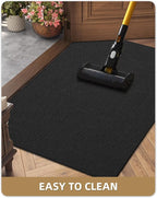 Color&Geometry Ultra Thin Indoor Door Mat 32"x48", Non Slip Rubber Backed Dirt - Image 8