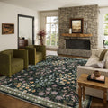 10x12 Area Rugs Living Room: Washable Rug Non Slip Stain Resistant Low Pile by palohom