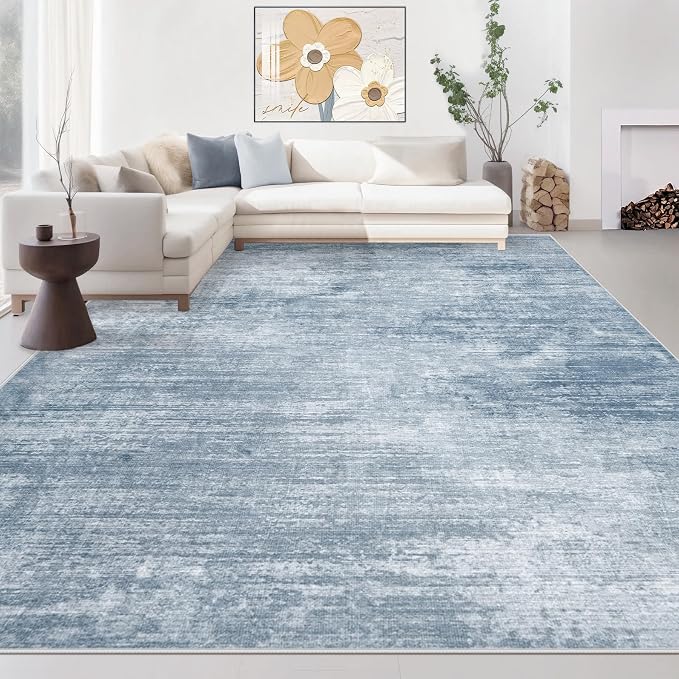 Area Rugs 8x10 Living Room: Washable Rug Modern Abstract Large Rugs Soft Non by MXSANYOORUG