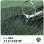 Bath Mat, Ultra Thin Bathroom Rugs, Rubber Bath Mats - Image 3