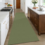 KOZYFLY Cotton Runners Rugs for Hallway 3x10, Wide Washable Runner Rug - Image 2
