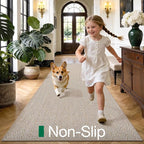 LUMI Ultra Thin Runner Rug for Hallway 2.3'x8', Non-Slip Entryway Rug - Image 4