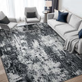 RELEANY Washable Area Rugs 5'x8' Non-Slip Modern Abstract Soft by RELEANY