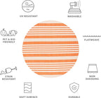 SAFAVIEH Washable Rug Outdoor Courtyard Collection - Image 4