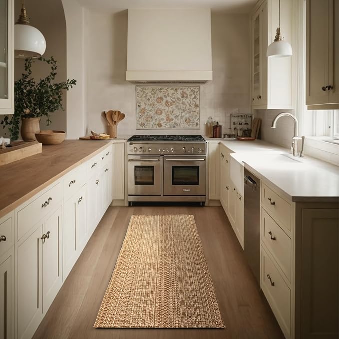 MatEssenz 20"x48" Kitchen Mats for Floor, Woven Kitchen Rugs, Machine Washable - Image 7