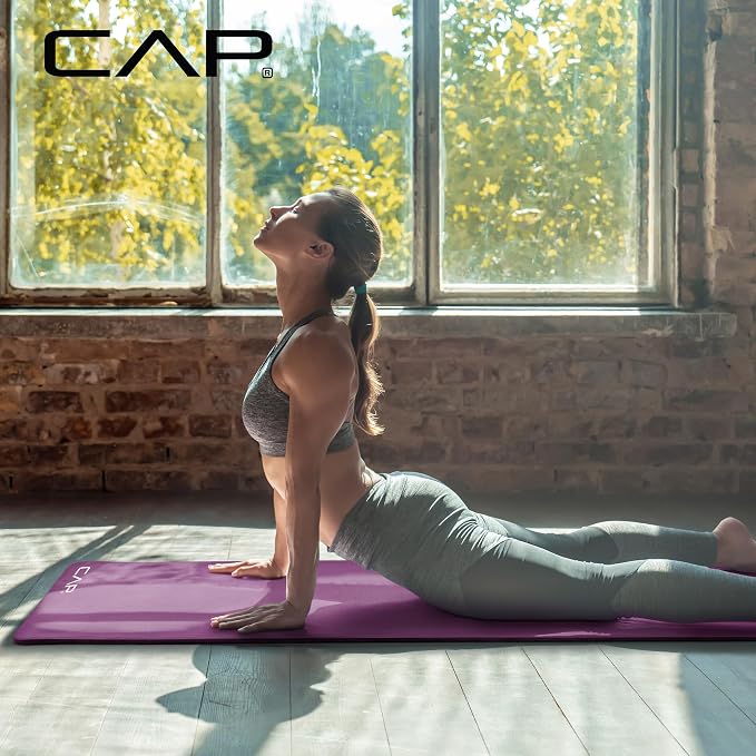 CAP Barbell 1/2-Inch High Density Exercise Yoga Mat - Image 5