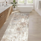 Runner Rug Kitchen Washable Rugs: 2x6 Non-Slip Abstract Soft Modern Stain - Image 5