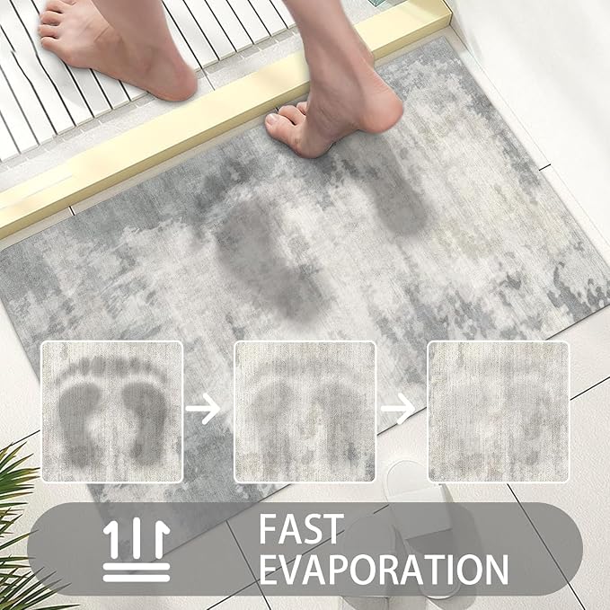Ultra Thin Door Mat Indoor Entrance, 1/10 in Thin Door Mats - Image 6