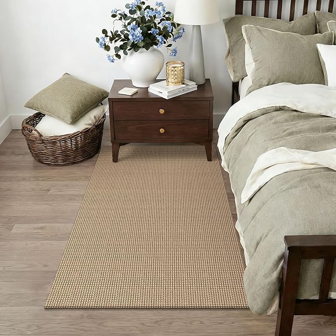 KOZYFLY Boho Rugs for Entryway 3x5 ft Washable Area Rug Non Slip Rubber Backed - Image 8