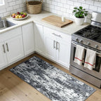 RELEANY Washable Area Rugs 2'x5' Non-Slip Modern Abstract Soft - Image 2