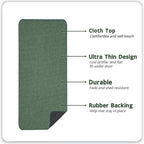 Bosap Bath Mat, Ultra Thin Bathroom Runner Rugs, Large Bath Mats - Image 2