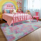 Amdrebio Rainbow Unicorn Colorful Kids Rugs - Image 6