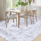 XLUEZ Area Rug 8x10 Living Room Rug, Machine Washable Vintage Distressed - Image 3
