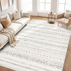 cotiled 7x9 Area Rugs Living Room Rug: Washable Boho Rugs - Image 7