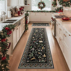 Machine Washable Kitchen Runner Rugs: 2'6"x8' Hallway Runner Stain Resistant - Image 9
