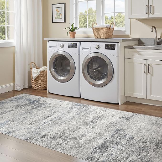 DMOYEST 3x12 Washable Runner Rug, Non Slip Low Pile Carpet Runner - Image 8