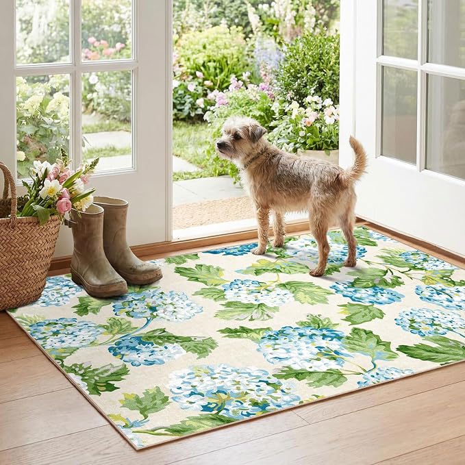 Floral Outdoor Rug - Image 5