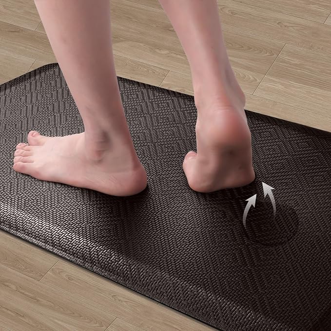 Mattitude Kitchen Mat Cushioned Anti-Fatigue Floor Mat Water Resistant Non-Slip - Image 3