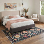 GENIMO Indoor Outdoor Area Rug 5'x7', Machine Washable Rugs - Image 4