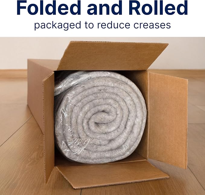 RUGPADUSA - Basics - 8'x10' - 1/4" Thick - 100% Felt - Protective Cushioning - Image 9