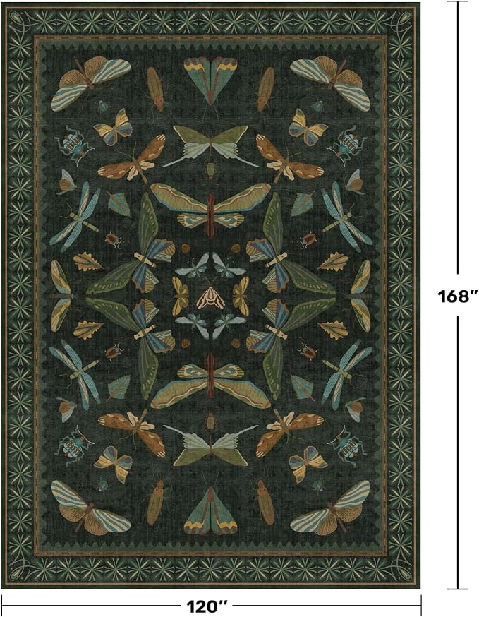 Hazo Haus Green Living Room Rug - Image 2