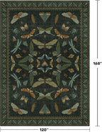 Hazo Haus Green Living Room Rug - Image 2