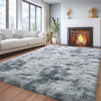 Area Rugs for Living Room 6x9, Ultra Soft Fluffy Rug for Bedroom, Modern Shaggy by Awaytail