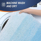 OLANLY Bathroom Runner Rugs Mat 47x20, Extra Soft Absorbent Microfiber Bath Rugs - Image 6