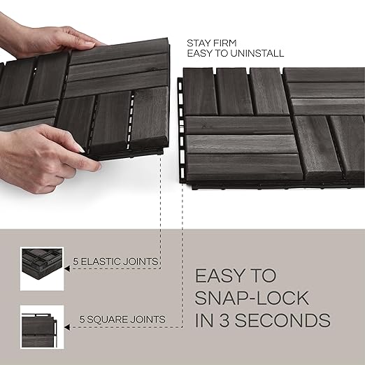THYOI Premium Deck Tiles, Patio Flooring - Image 5