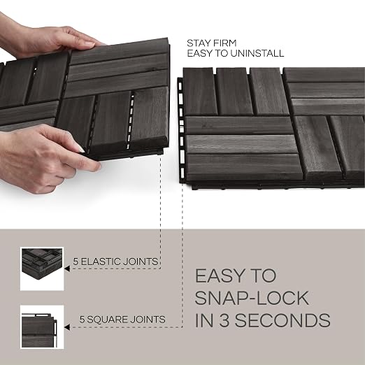THYOI Deck Tiles, Patio Flooring - Image 4