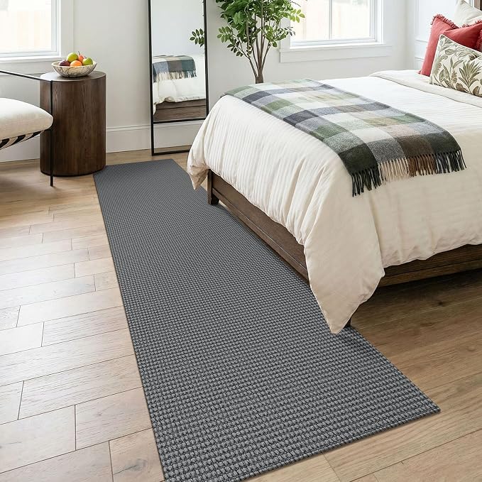 KOZYFLY Cotton Runners for Hallway 2.5'x8', Washable Runner Rug, Woven Non Slip - Image 8