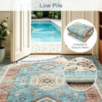 Lofus Vintage Living Room Rugs 8x10, Soft Machine Washable Area Rug - Image 7