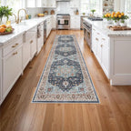 Washable Oriental Hallway Runner Rug - Image 3